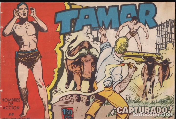 Tebeos: TAMAR 25: &iexcl;CAPTURADO! - Foto 1