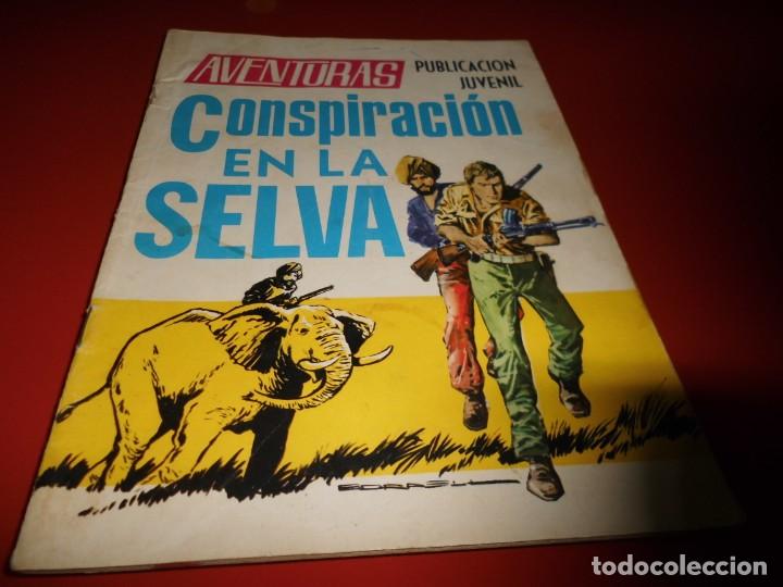 Tebeos: Aventuras - conspiracion en la selva - n&ordm; 28 - Foto 1