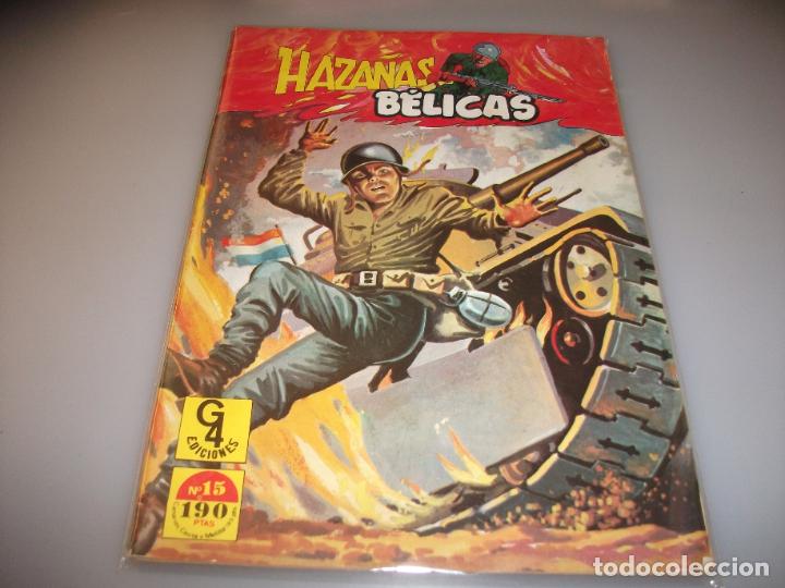 Tebeos: HAZA&Ntilde;AS B&Eacute;LICAS # 15. (G4 EDICIONES) 1987. - Foto 1