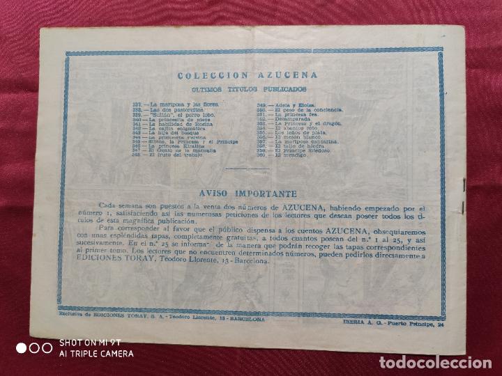 Tebeos: AZUCENA. N&ordm; 360. EDICIONES TORAY - Foto 2