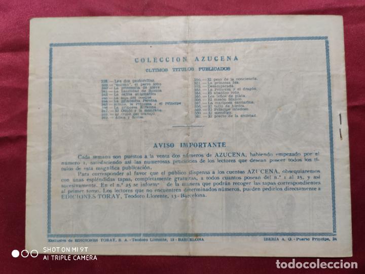 Tebeos: AZUCENA. N&ordm; 361. EDICIONES TORAY - Foto 2