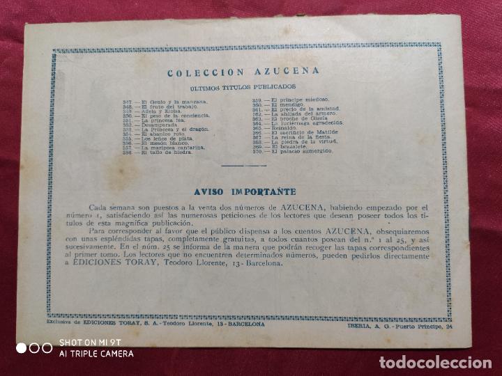 Tebeos: AZUCENA. N&ordm; 370. EDICIONES TORAY - Foto 3