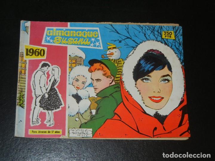 Tebeos: COLECCION SUSANA ALMANAQUE 1960 - TORAY - Foto 1