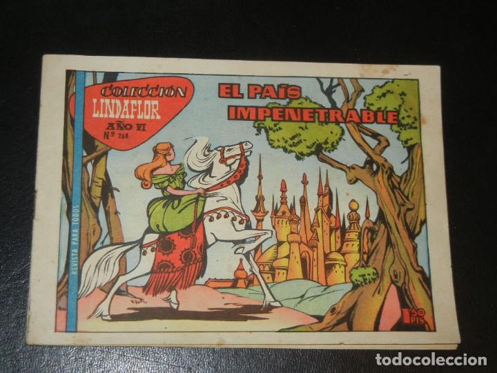 Tebeos: LINDAFLOR NUM.268 - EL PAIS IMPENETRABLE - Foto 1