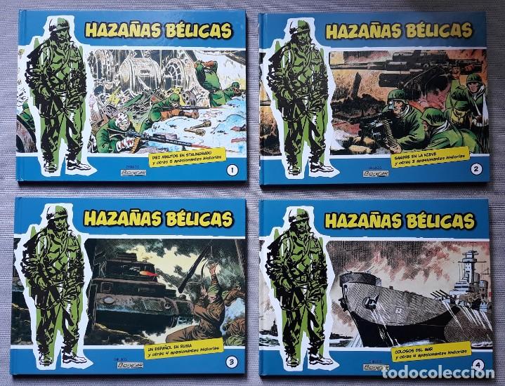 Tebeos: HAZA&Ntilde;AS B&Eacute;LICAS VOL. 1 AL 4 - EDICI&Oacute;N 2014 - Foto 1