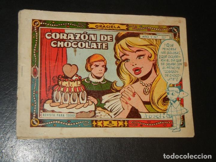 Tebeos: COLECCION GRACIELA N&ordm;227 - TORAY - CORAZON DE CHOCOLATE - Foto 1