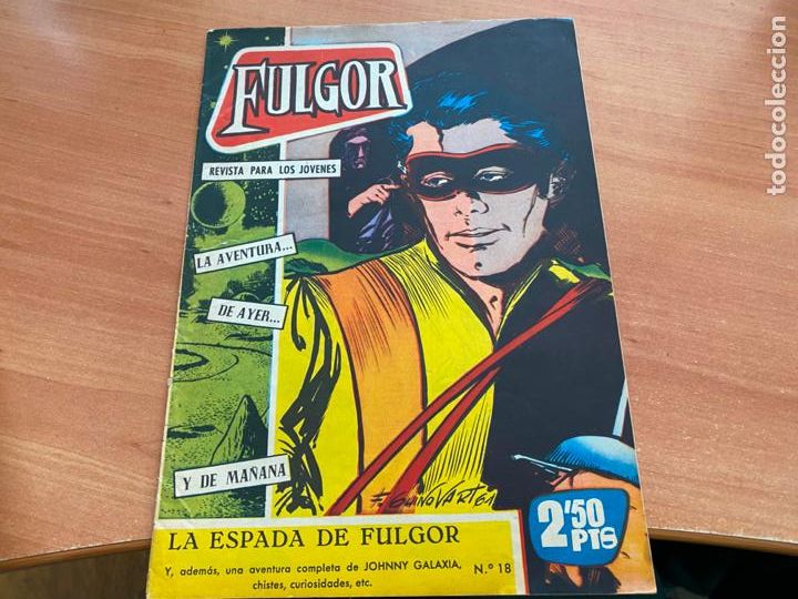 Tebeos: FULGOR N&ordm; 18 LA ESPADA DE FULGOR (TORAY) ORIGINAL (COB9) - Foto 1