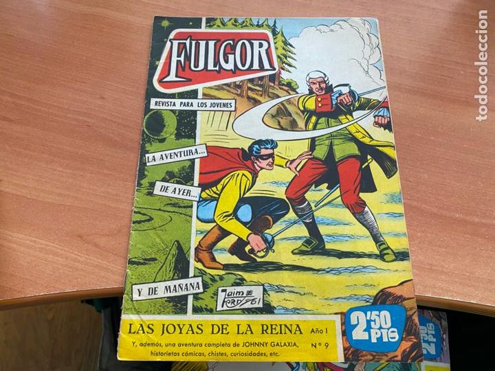 Tebeos: FULGOR N&ordm; 9 LA JOYA DE LA REINA (TORAY) ORIGINAL (COB9) - Foto 1