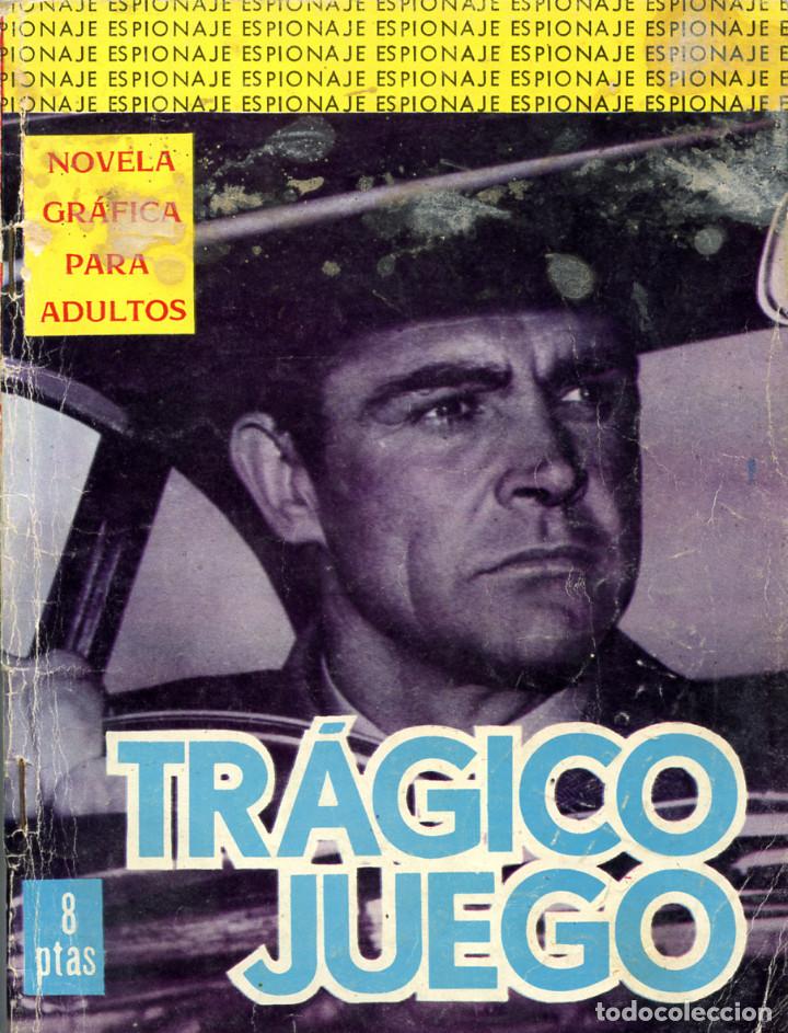 Tebeos: ESPIONAJE N&Uacute;MERO 28 - TR&Aacute;GICO JUEGO - TORAY 1966 - Foto 1