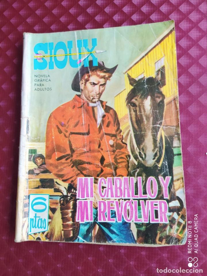 SIOUX Nº 5 MI CABALLO Y MI REVOLVER TORAY 64 PAGINAS 1964 LEER BIEN DESCRIPCION (Tebeos y Comics - Toray - Sioux)