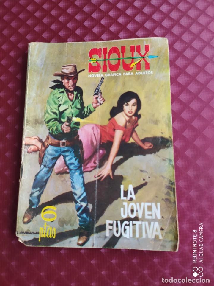 SIOUX Nº 16 LA JOVEN FUGITIVA TORAY 64 PAGINAS 1964 (Tebeos y Comics - Toray - Sioux)