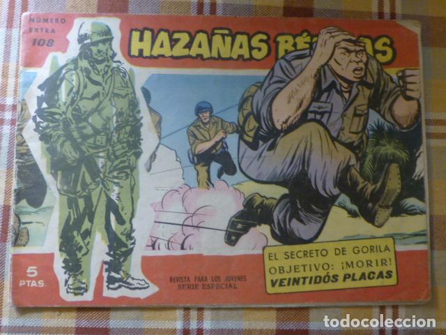 Tebeos: COMIC HAZA&Ntilde;AS BELICAS EXTRA N&ordm; 108 DE TORAY - Foto 1
