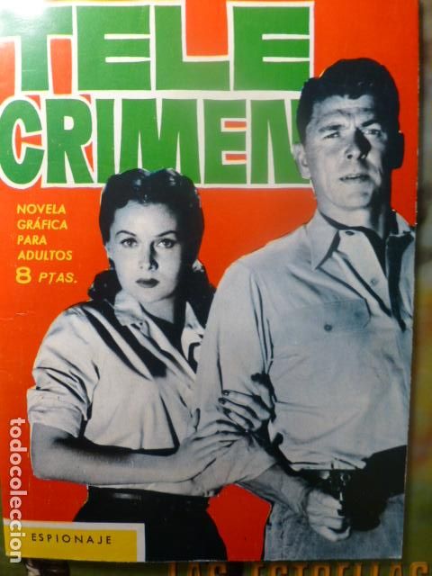 Tebeos: COMIC TELE CRIMEN ESPIONAJE 1965 - Foto 1