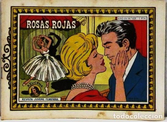 Tebeos: AZUCENA - N&ordm; 639 - ROSAS ROJAS - COMIC - Foto 1