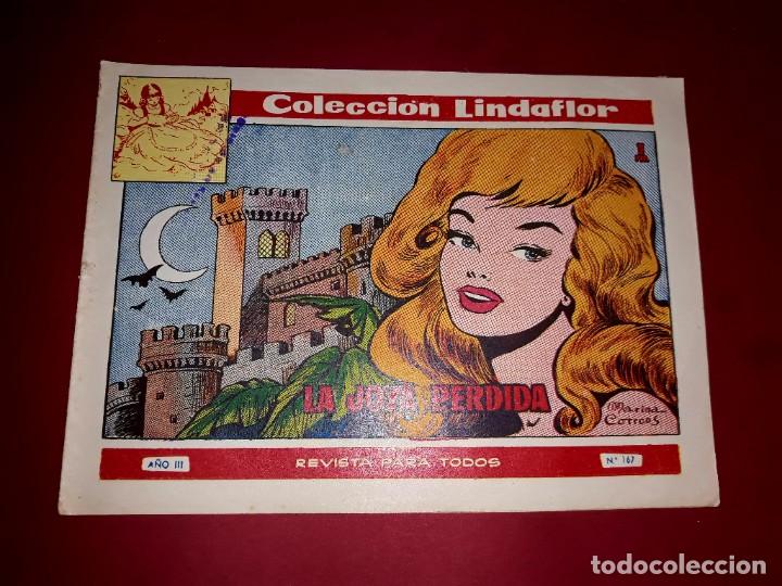 Tebeos: Colecci&oacute;n Lindaflor N&ordm; 167 - Foto 1