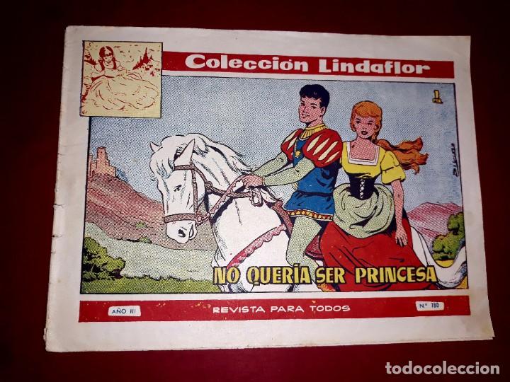 Tebeos: Colecci&oacute;n Lindaflor N&ordm; 180 - Foto 1