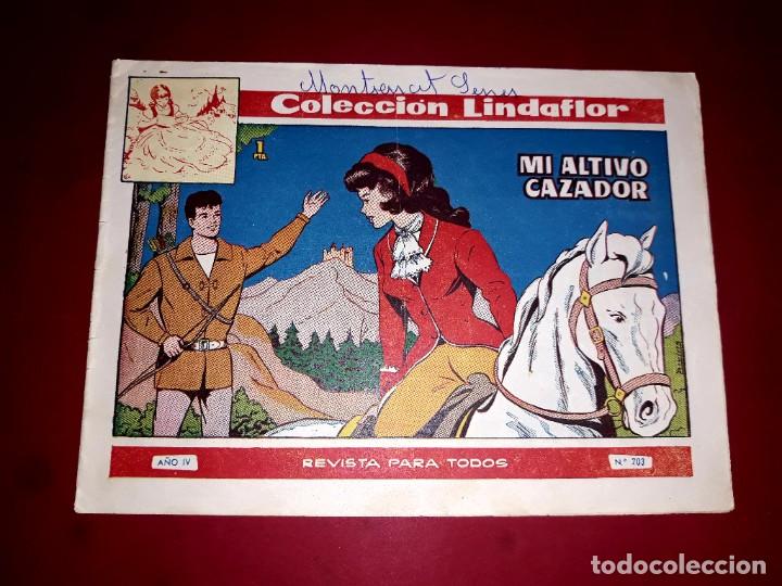 Tebeos: Colecci&oacute;n Lindaflor N&ordm; 203 - Foto 1
