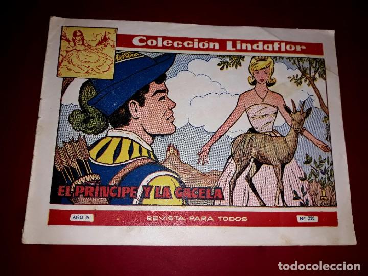 Tebeos: Colecci&oacute;n Lindaflor N&ordm; 220 - Foto 1