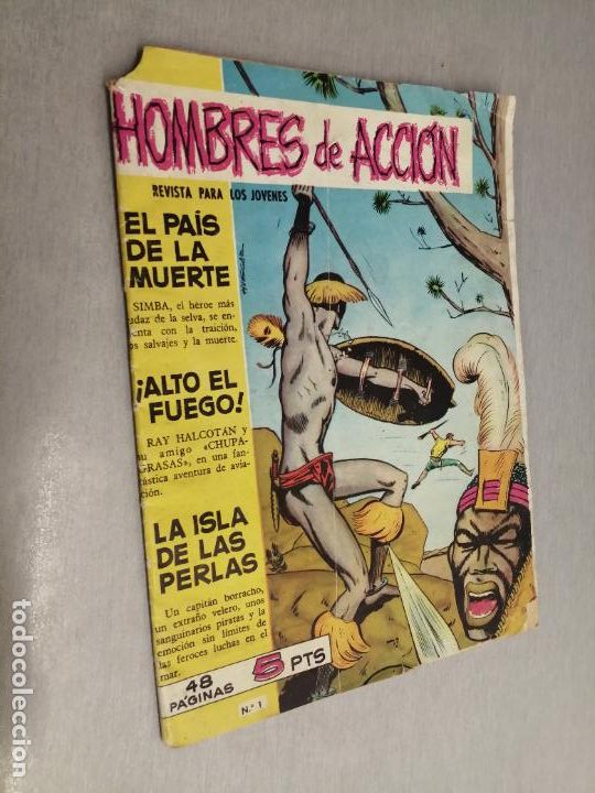 Tebeos: HOMBRES DE ACCI&Oacute;N N&ordm; 1 / TORAY - Foto 1