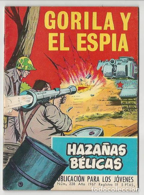 Tebeos: Toray. Haza&ntilde;as b&eacute;licas. 228. Extra rojo. Gorila. - Foto 1