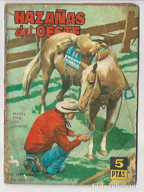 Tebeos: Toray. Haza&ntilde;as del oeste. 83. - Foto 1