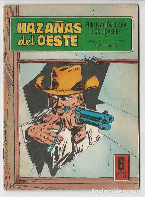 Tebeos: Toray. Haza&ntilde;as del oeste. 219. - Foto 1