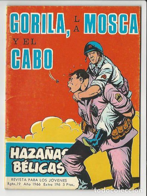 Tebeos: Toray. Haza&ntilde;as b&eacute;licas. 196. Extra rojo. Gorila. - Foto 1