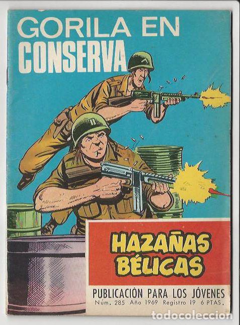 Tebeos: Toray. Haza&ntilde;as b&eacute;licas. 285. Extra rojo. Gorila. - Foto 1
