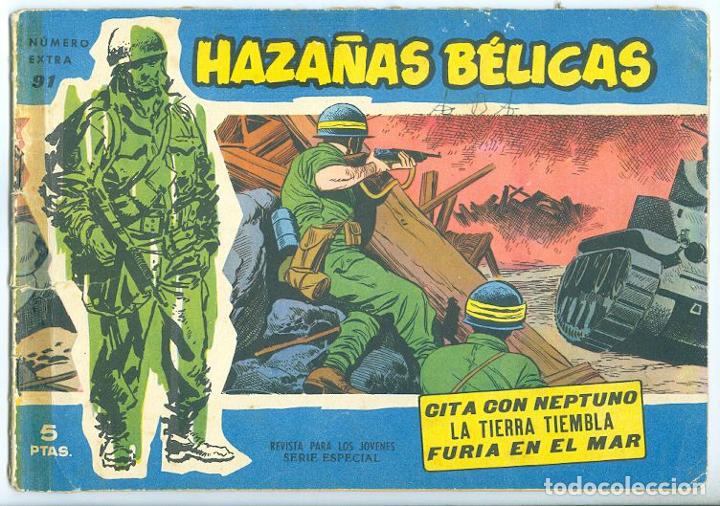 Tebeos: Toray. Haza&ntilde;as b&eacute;licas. Extra azul. 91 - Foto 1