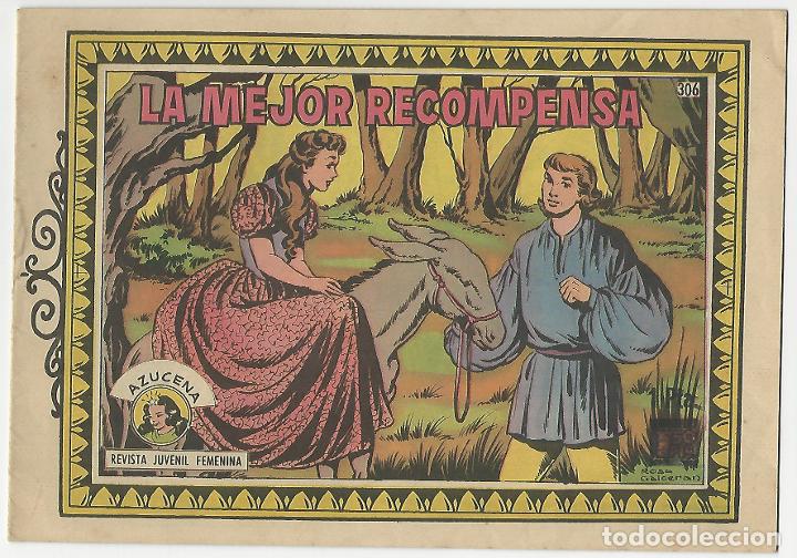 Tebeos: Toray. Azucena re edici&oacute;n 1958. 306. - Foto 1