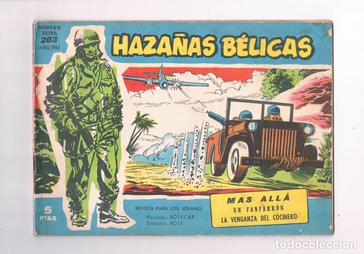 Tebeos: Comic haza&ntilde;as belicas numero extra 203 1965 mas alla ** - Foto 1