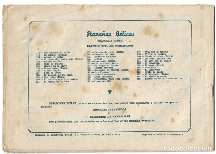 Tebeos: HAZA&Ntilde;AS BELICAS NUMERO 159- ORIGINAL - Foto 2