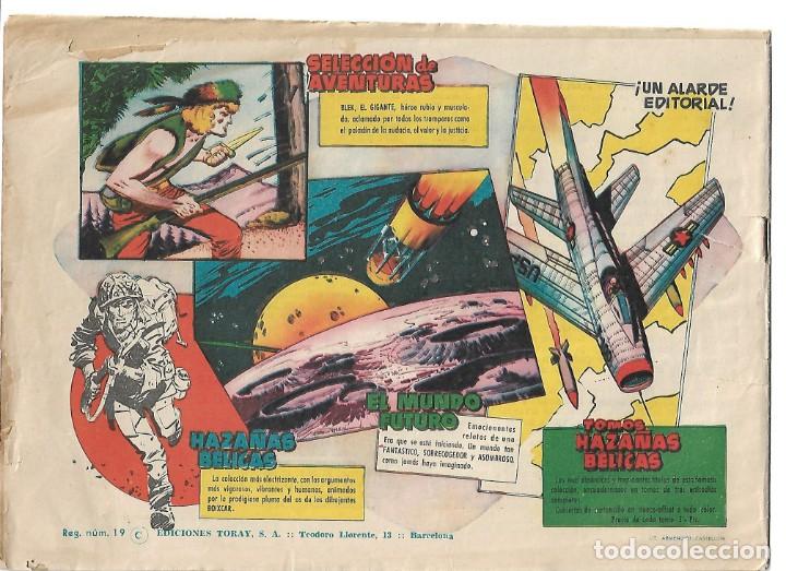 Tebeos: HAZA&Ntilde;AS BELICAS NUMERO 196- ORIGINAL - Foto 2