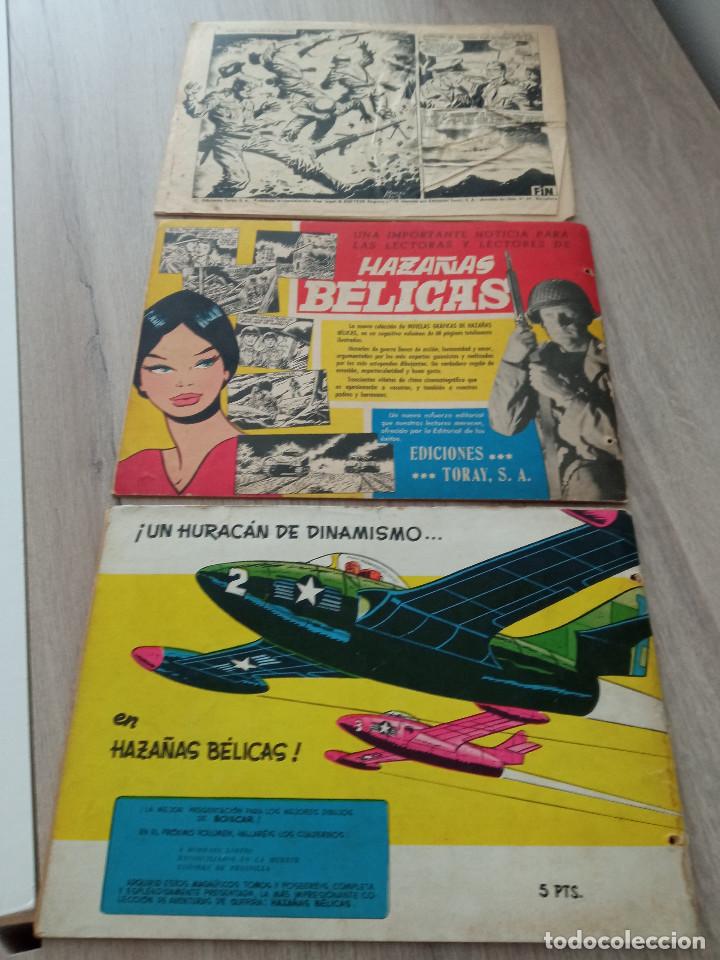 Tebeos: HAZA&Ntilde;AS BELICAS N&ordm; 15 Y 126 - Foto 2