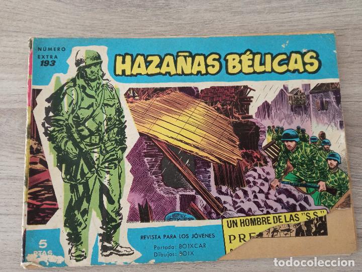 Tebeos: HAZA&Ntilde;AS B&Eacute;LICAS 193 - Foto 1