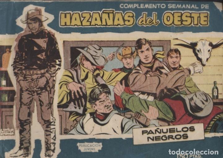 Tebeos: HAZA&Ntilde;AS DEL OESTE AZUL (TORAY ) ORIGINAL 1960.LOTE - Foto 6