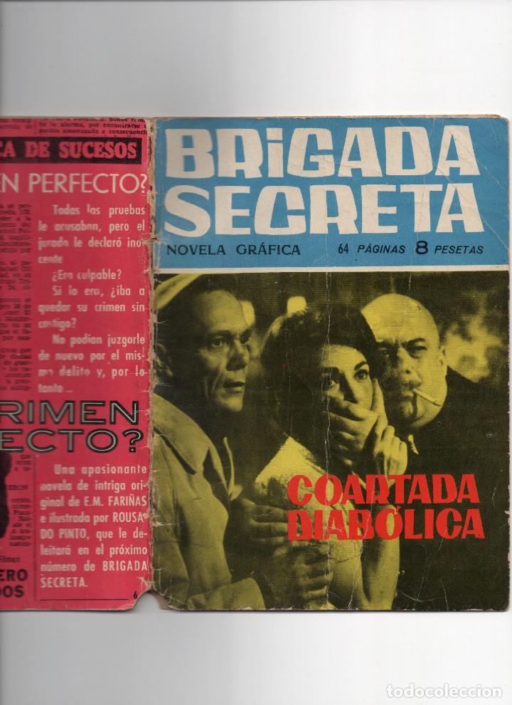 Tebeos: BRIGADA SECRETA N&ordm; 6 - Foto 2