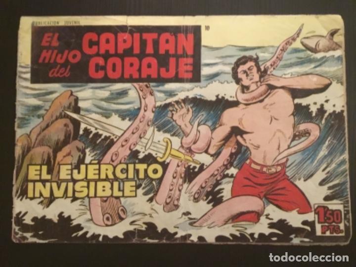 Tebeos: Comic ediciones Toray Original El hijo del capit&aacute;n coraje El ej&eacute;rcito invisible n&uacute;mero 10 - Foto 1