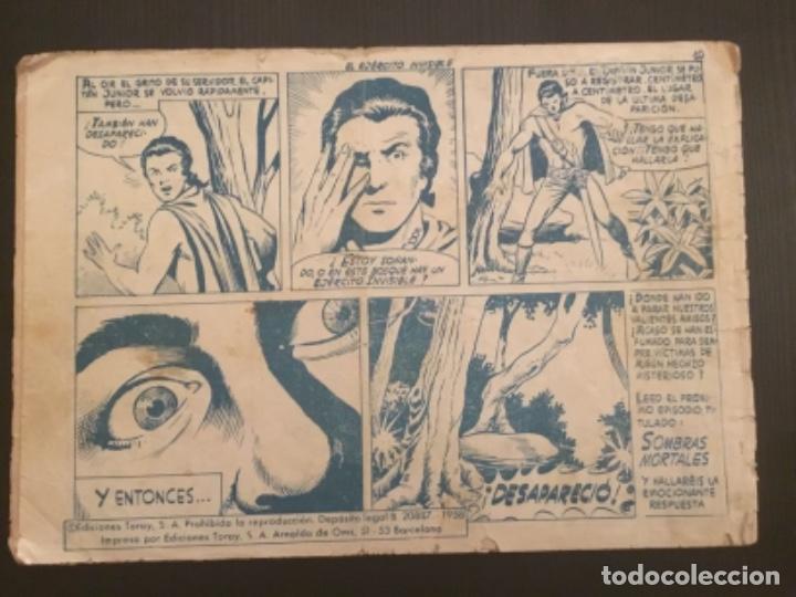 Tebeos: Comic ediciones Toray Original El hijo del capit&aacute;n coraje El ej&eacute;rcito invisible n&uacute;mero 10 - Foto 2