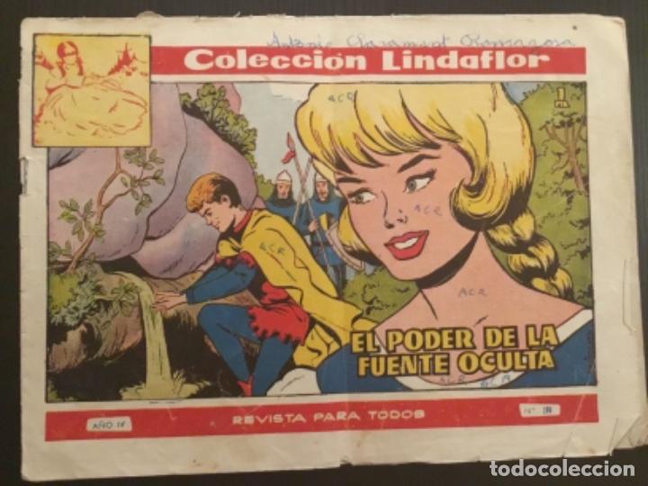 Tebeos: Comic ediciones Toray colecci&oacute;n Lindaflor A&ntilde;o IV numero 191 el poder De la Fuente oculta - Foto 1