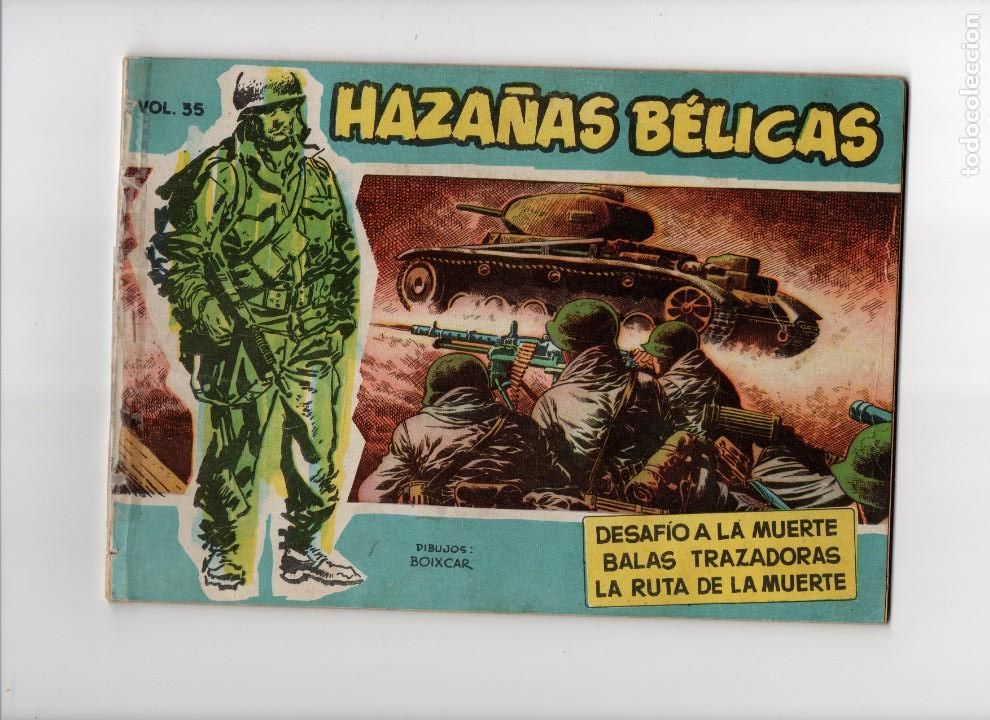 Tebeos: HAZA&Ntilde;AS BELICAS N&ordm; 35. SERIE AZUL - Foto 1