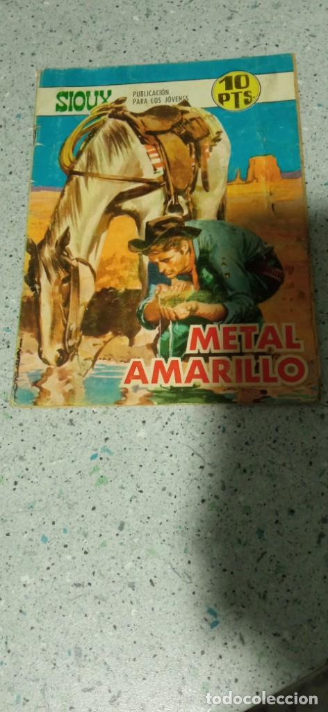 Tebeos: COMIC SIOUX METAL AMARILLO - Foto 1