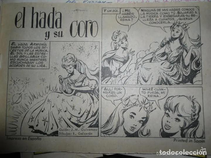 Tebeos: ANTIGUO TEBEO COMIC AZUCENA - EL HADA Y SU CORO - NUM 882 - Foto 2