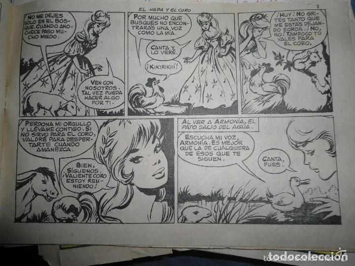 Tebeos: ANTIGUO TEBEO COMIC AZUCENA - EL HADA Y SU CORO - NUM 882 - Foto 3