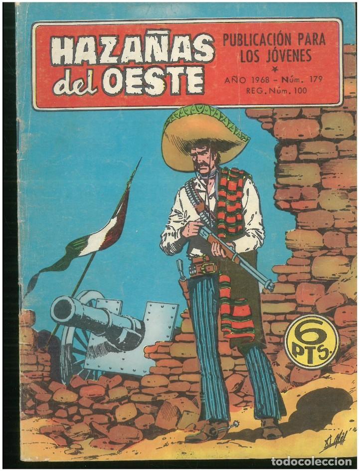 Tebeos: HAZA&Ntilde;AS DEL OESTE. N&ordm; 179. EDICIONES TORAY. 1961. C-82 - Foto 1