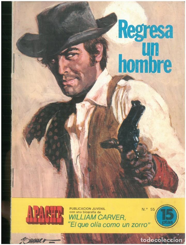 Tebeos: APACHE. N&ordm; 55. EDICIONES TORAY. 1974. C-82 - Foto 1