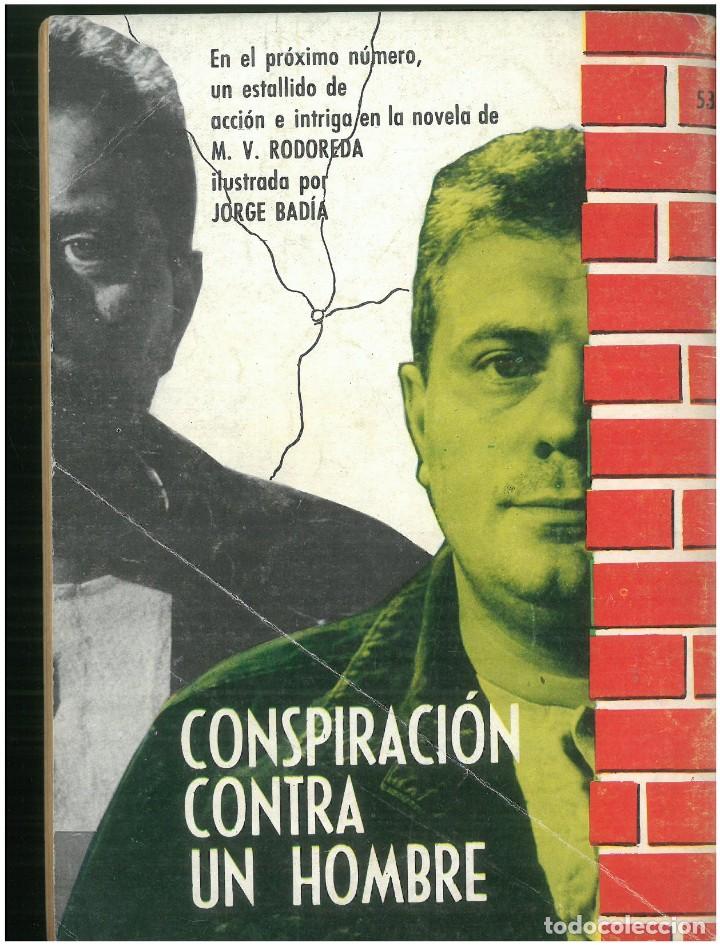 Tebeos: BRIGADA SECRETA. N&ordm; 53. EDICIONES TORAY. 1962. C-82 - Foto 2