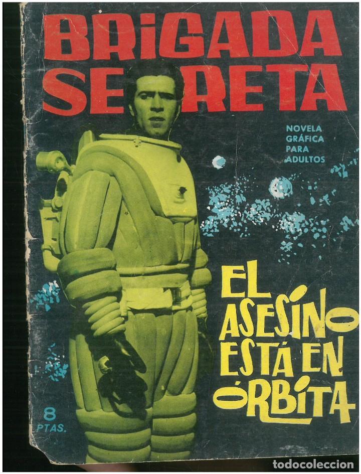 Tebeos: BRIGADA SECRETA. N&ordm; 66. EDICIONES TORAY. 1962. C-82 - Foto 1