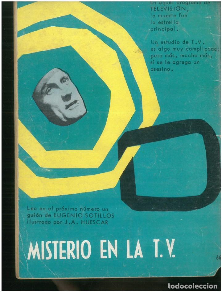 Tebeos: BRIGADA SECRETA. N&ordm; 66. EDICIONES TORAY. 1962. C-82 - Foto 2
