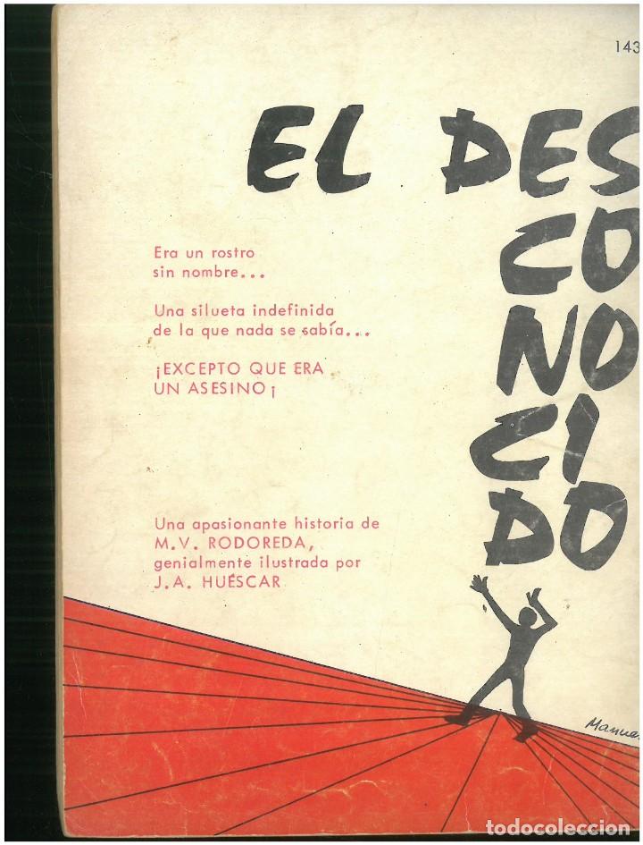 Tebeos: BRIGADA SECRETA. N&ordm; 143. EDICIONES TORAY. 1962. C-82 - Foto 2